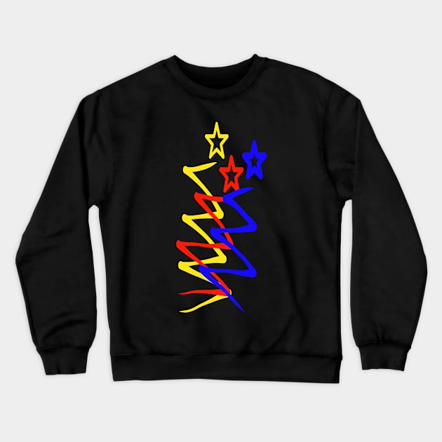 Shooting Stars Crewneck Sweatshirt by GMAT